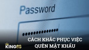 Giải pháp khắc phục tình trạng quên mật khẩu King88