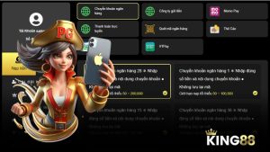 Hướng dẫn cách thức nạp tiền King88
